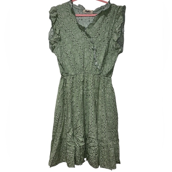 Haptics by Holly Harper Boutique Brand Midi Floral Dress - Picture 1 of 13